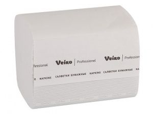 Салфетки для диспенсоров 2 слоя 220 листов Veiro Professional Comfort белые